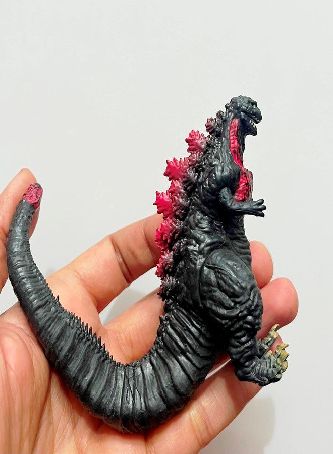 De-Lite™ Action Figures Soft Touch Vinyl Plastic Collectible Model Toys… (Small Mini Shin MonsterGodzilla, Black, Mini Small Size - 7cm) - Image 4